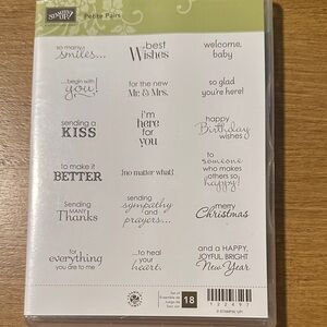 Stampin' Up! Petite Pairs Stamp Set
